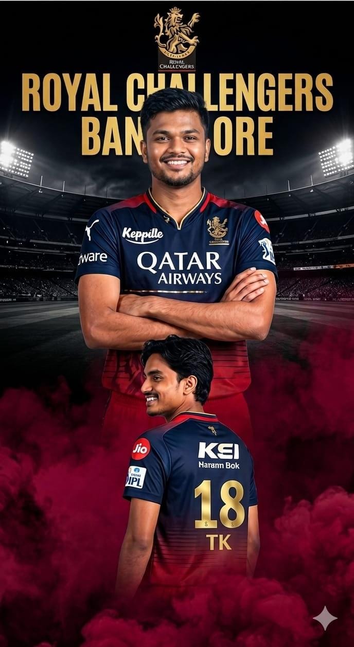 RCB Jersey Gemini prompt:
