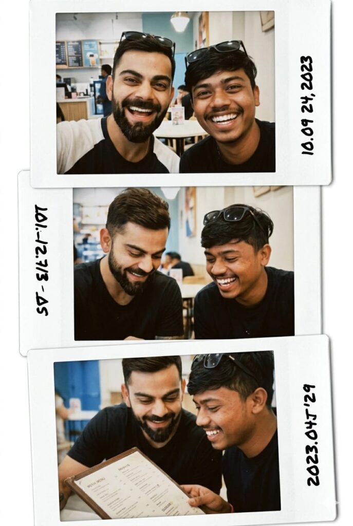 Meet Virat Kohli Gemini prompt: