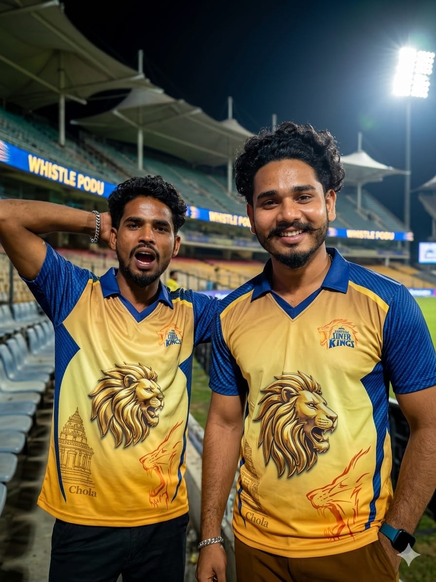 CSK 2026 Jersey Prompt: