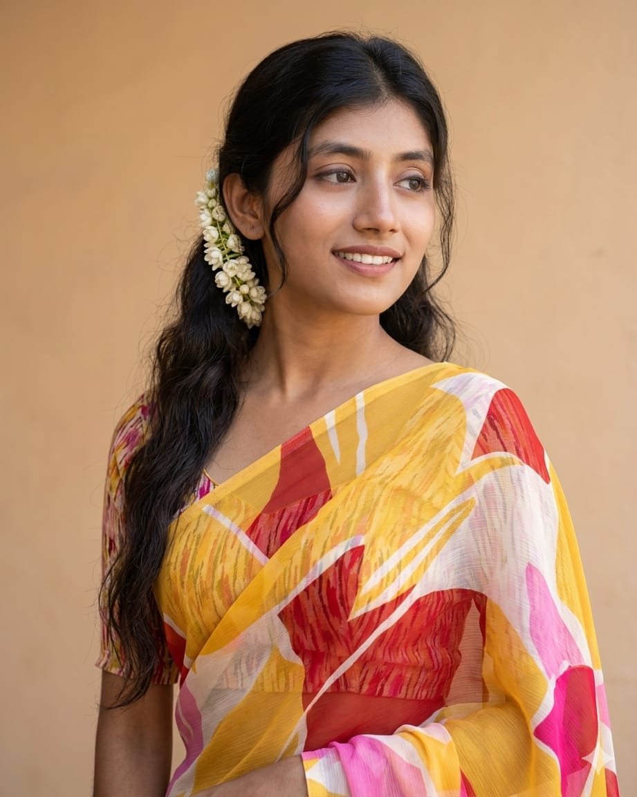 Viral Banarasi saree create an image Gemini AI prompt: