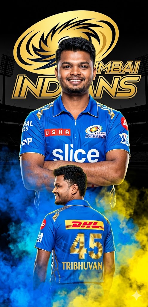 Mumbai Indians AI image using prompt Gemini: