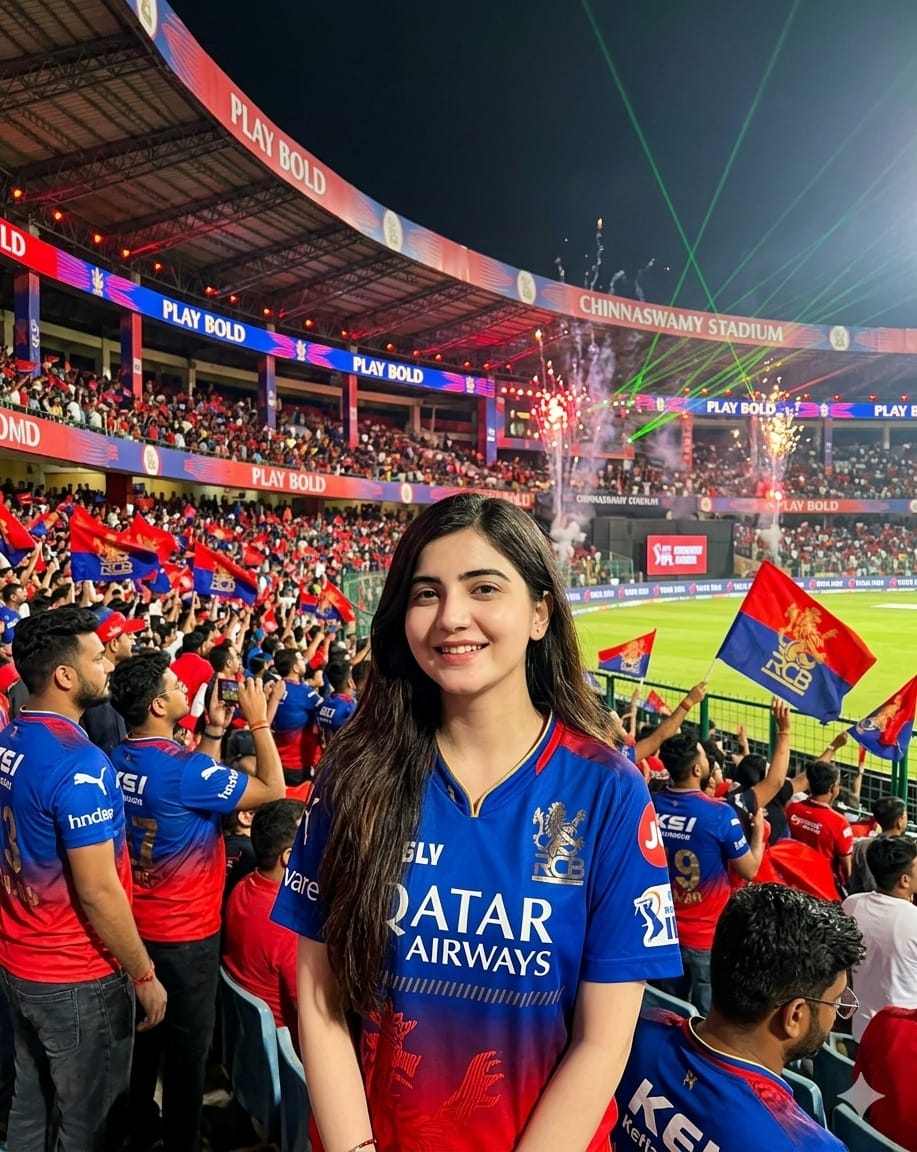 Viral (RCB) girl creates image Gemini AI prompt: