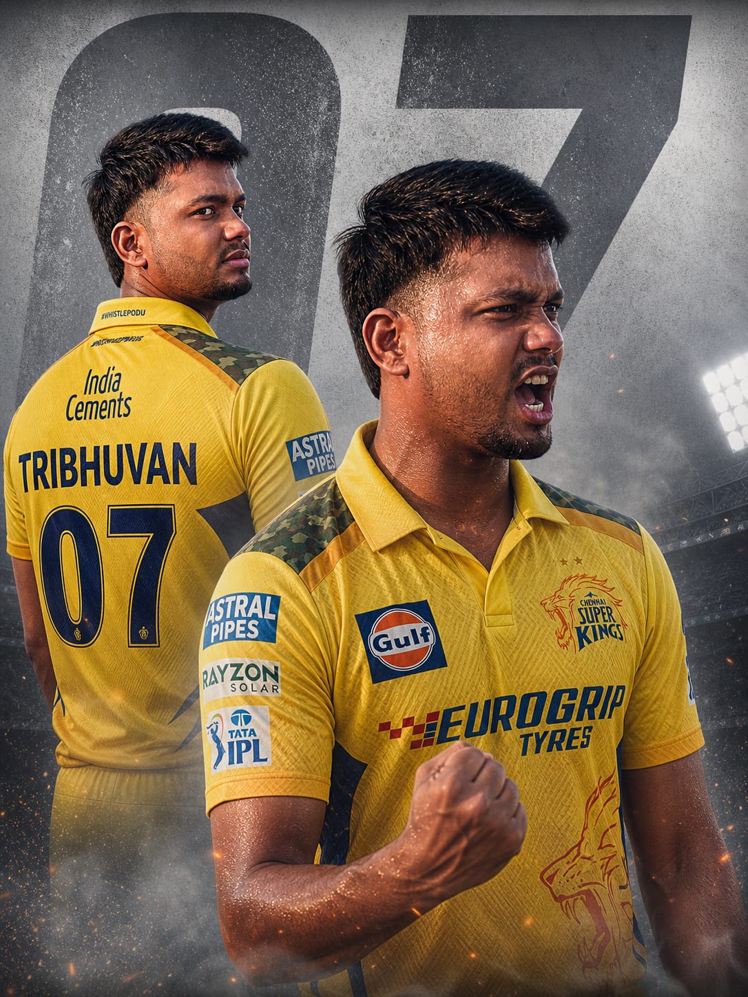 Viral (CSK) AI photo Gemini prompt: Chennai Super Kings