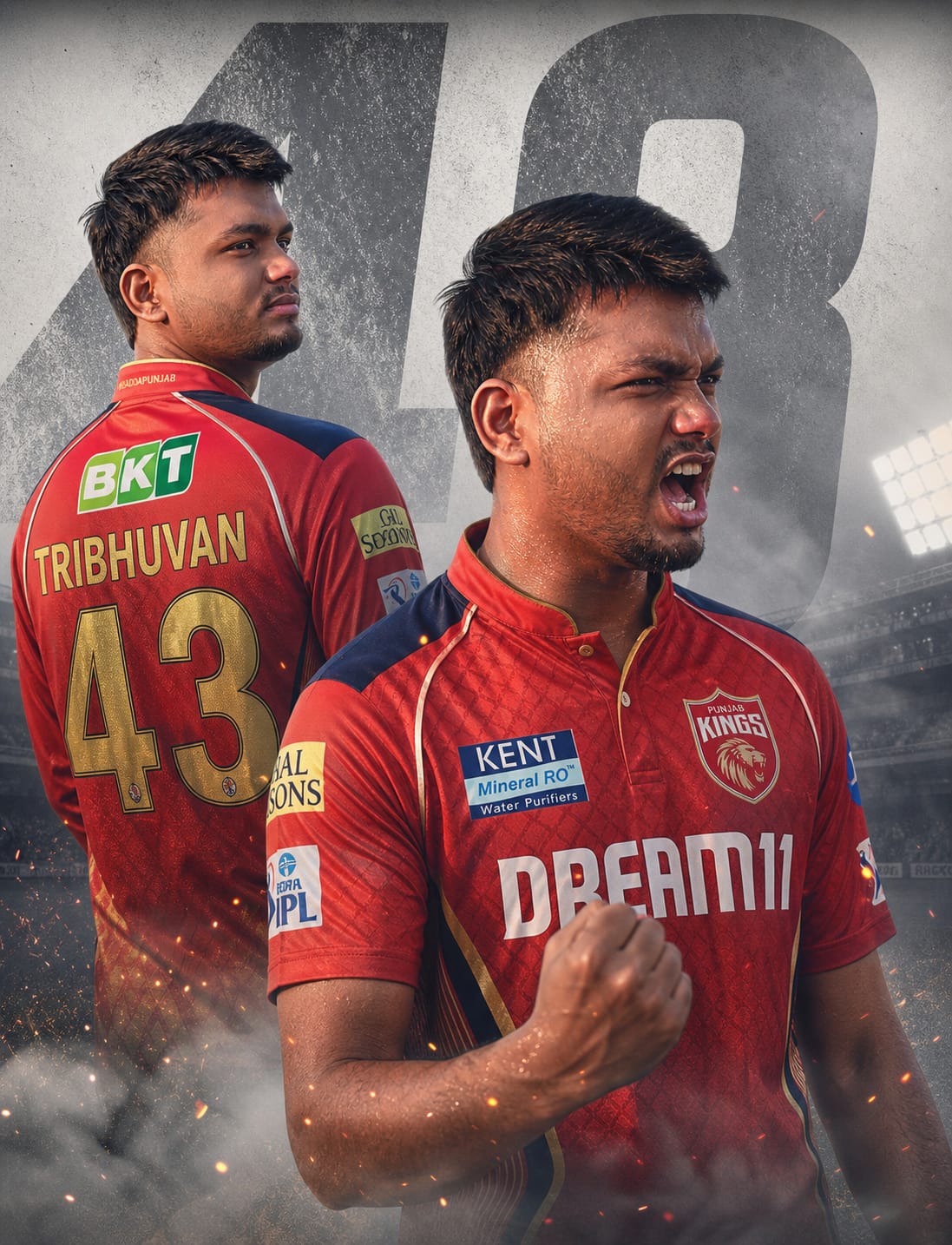 Viral (PBKS) photo creates Gemini AI prompt: Punjab Kings
