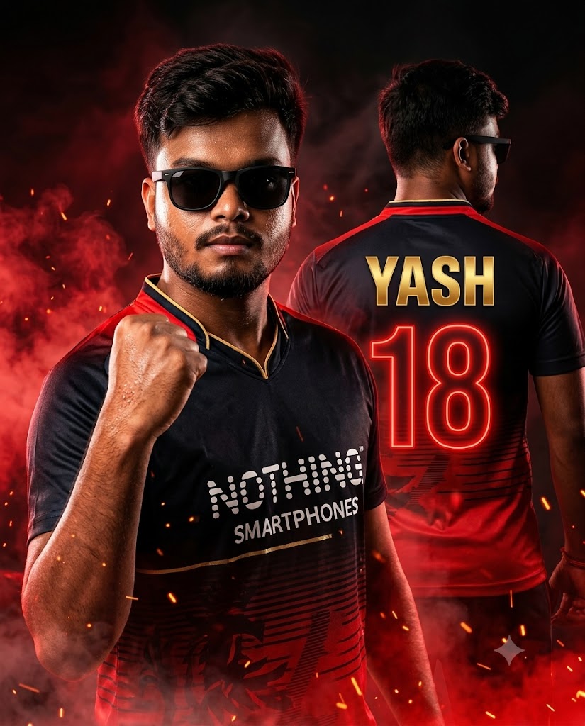 King Kohli RCB Fan AI Prompt: Create Ultra Realistic IPL Posters