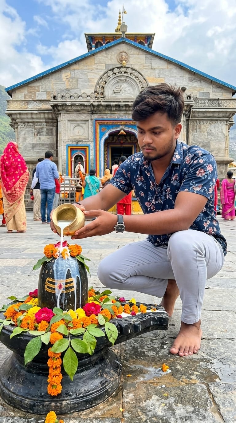 Viral Mahashivratri AI photo editing prompt: Har Har Mahadev